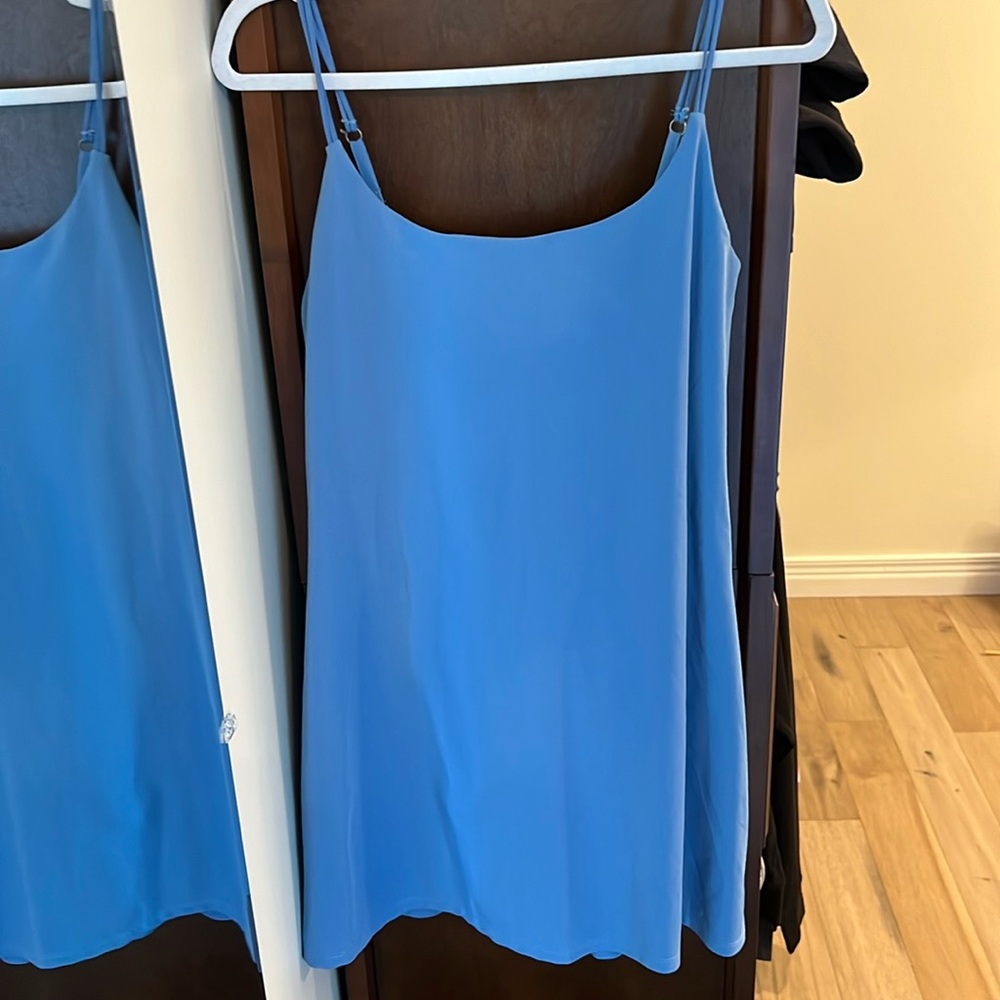 Abercrombie & Fitch Blue Slip Dress
